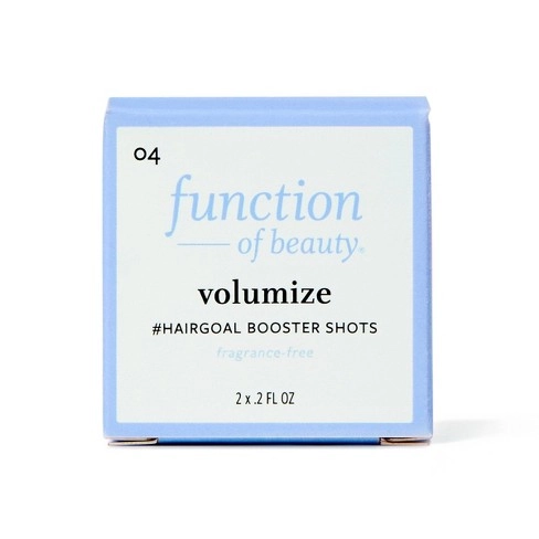 Function of Beauty Volumize #Hairgoal Booster Shots Fragrance Free