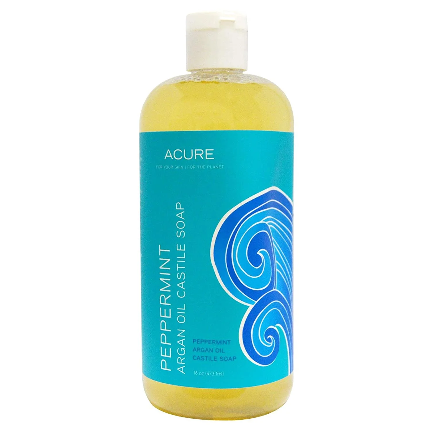 Acure Argan Oil Castile Liquid Soap Peppermint