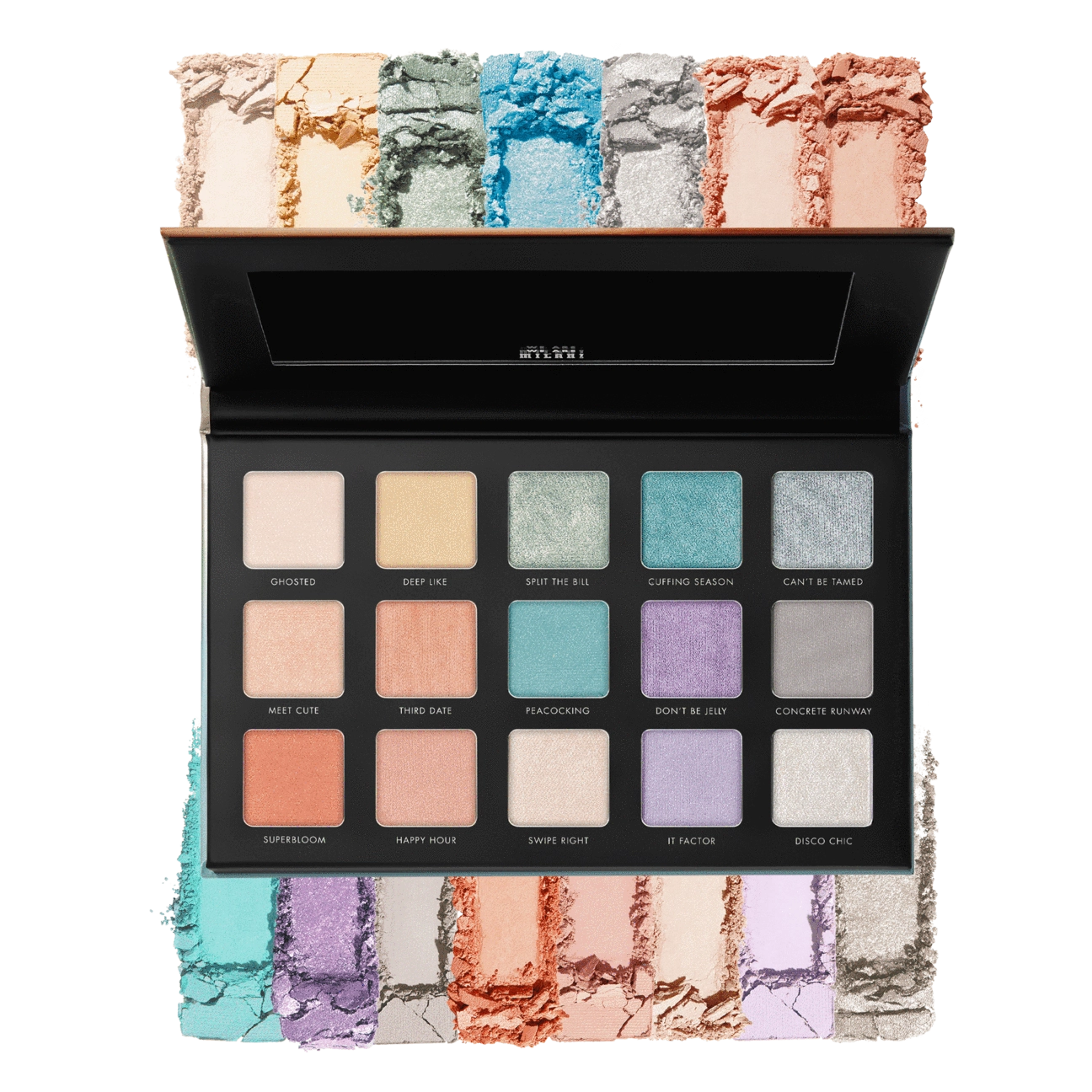 Bảng Phấn Mắt Milani Hyper Pigmented Eyeshadow Palette Gilded Pastel
