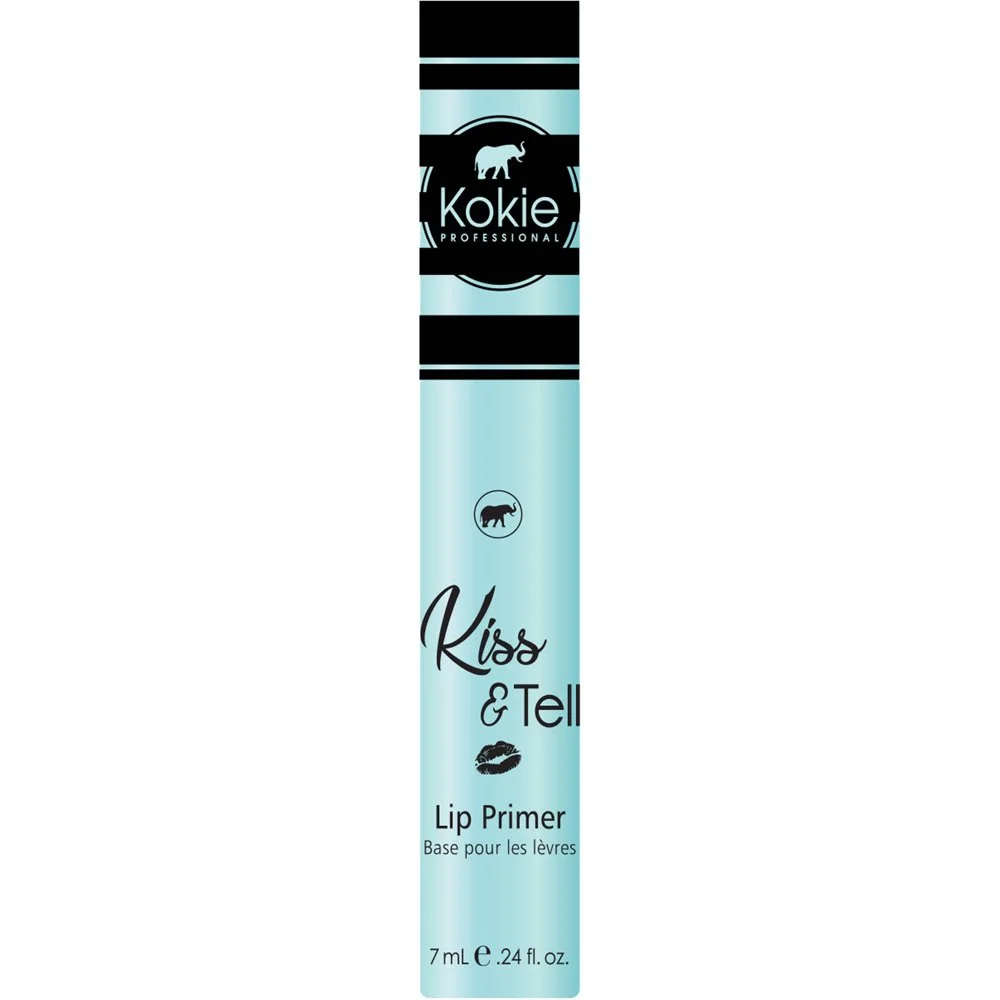 Che khuyết điểm môi Kokie Professional kiss & tell lip primer trans lucent