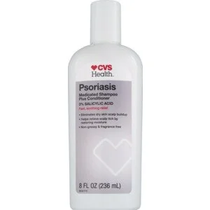 CVS Health Psoriasis Medicated Shampoo Plus Conditioner