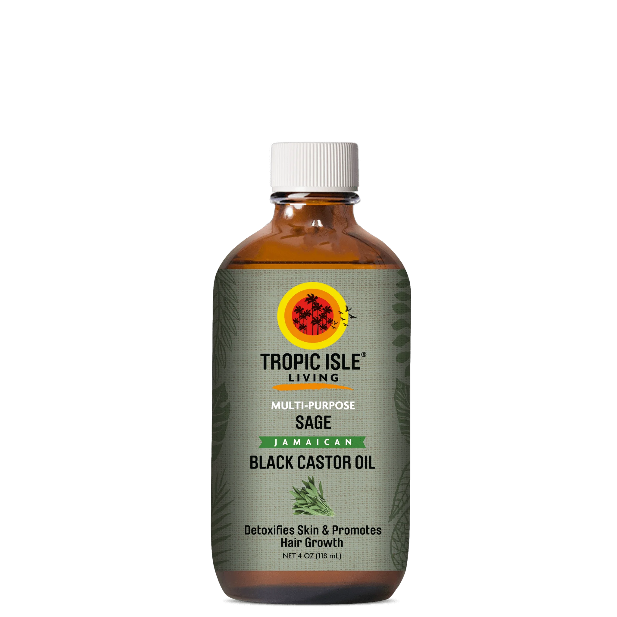 Tropic Skincare Tropic Isle Living Multi Purpose Jamaican Black Castor Oil Sage