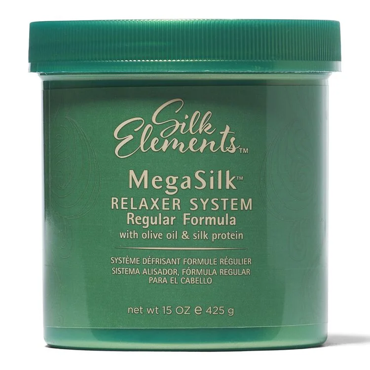 Thuốc duỗi tóc Silk Elements Olive Oil Regular Relaxer