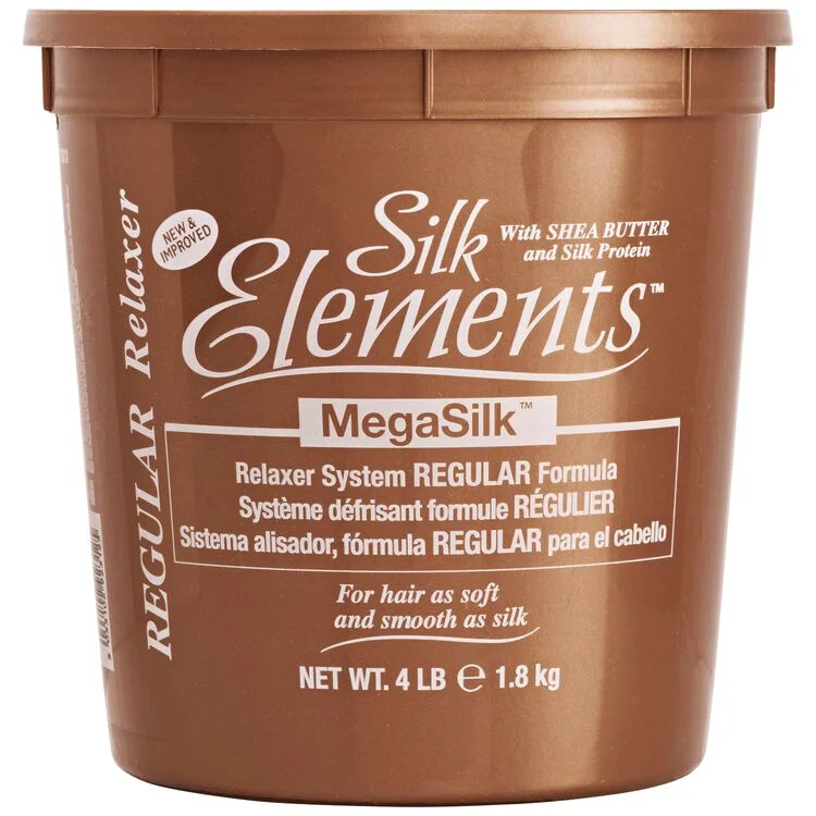 Thuốc duỗi tóc Silk Elements Shea Butter Regular Relaxer