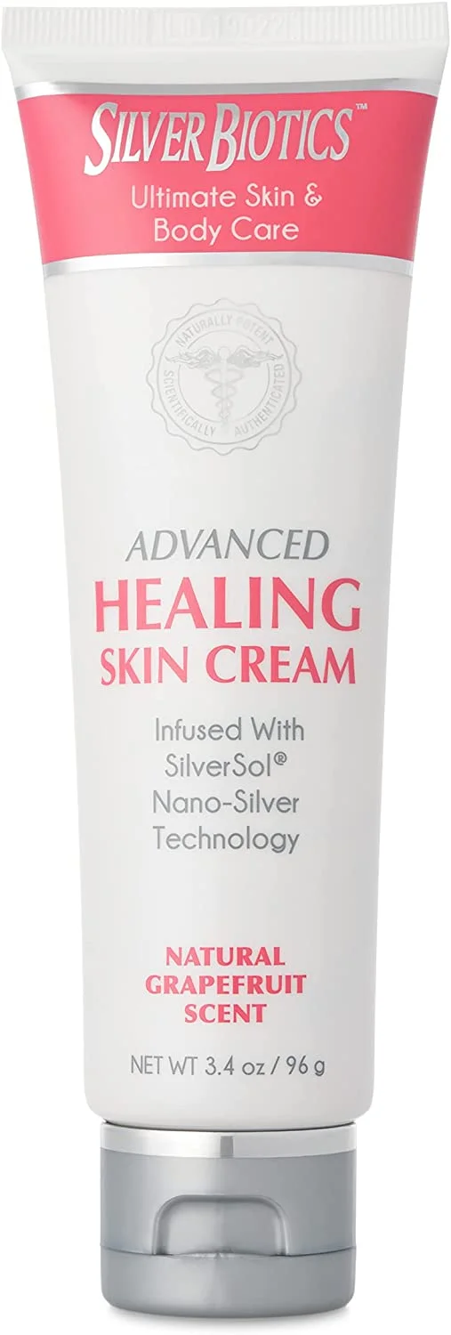 Silver Biotics Advanced Healing Skin Cream Grapefruit