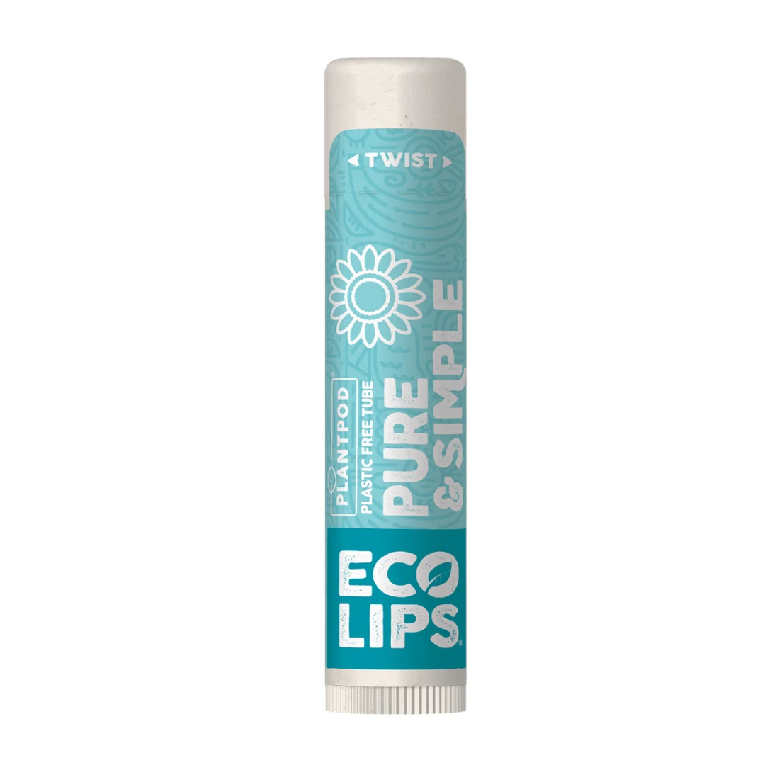 Son dưỡng Eco Lips Pure & Simple Lip Balm Coconut