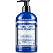 Dr. Bronner's 4 in 1 Organic Pump Soap Sugar Peppermint
