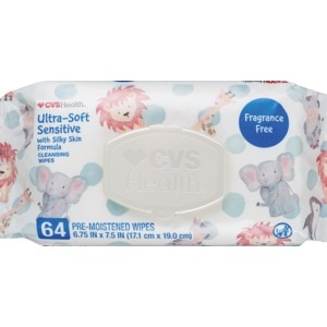 Ingredients list CVS Health Ultra Soft Sensitive Cleansing ...