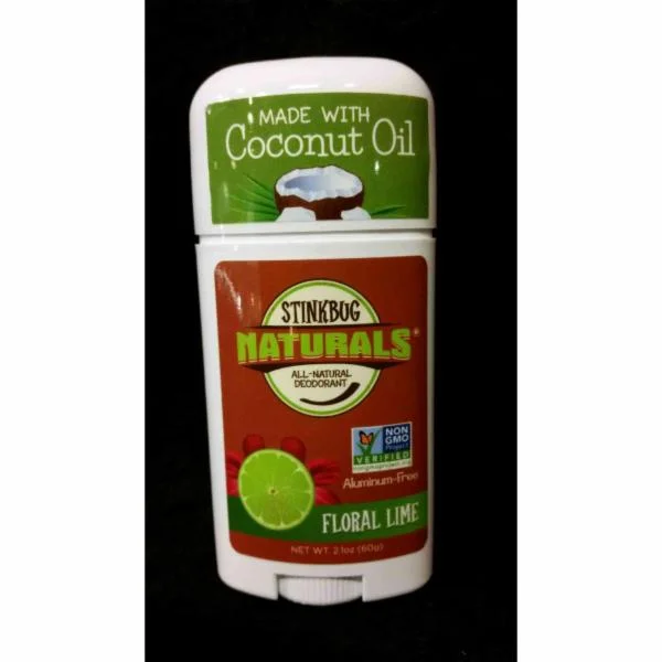 Stinkbug Naturals All Natural Deodorant Floral Lime