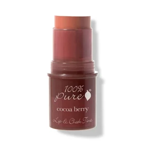 100% Pure 100& Pure Fruit Pigmented Lip & Cheek Tint Shimmery Cocoa Berry
