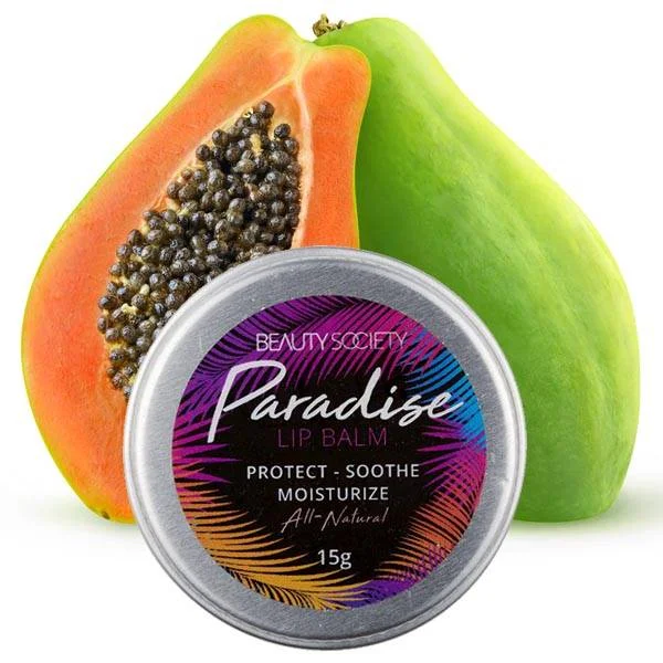 Son dưỡng BEAUTY SOCIETY Paradise Lip Balm Papaya