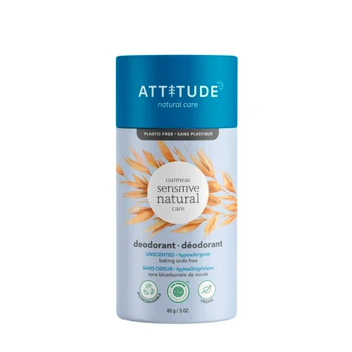 Attitude Oatmeal Sensitive Care Deodorant Unscented