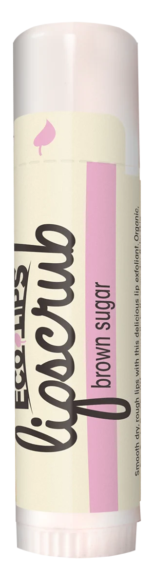 Eco Lips Lip Scrub Stick Brown Sugar