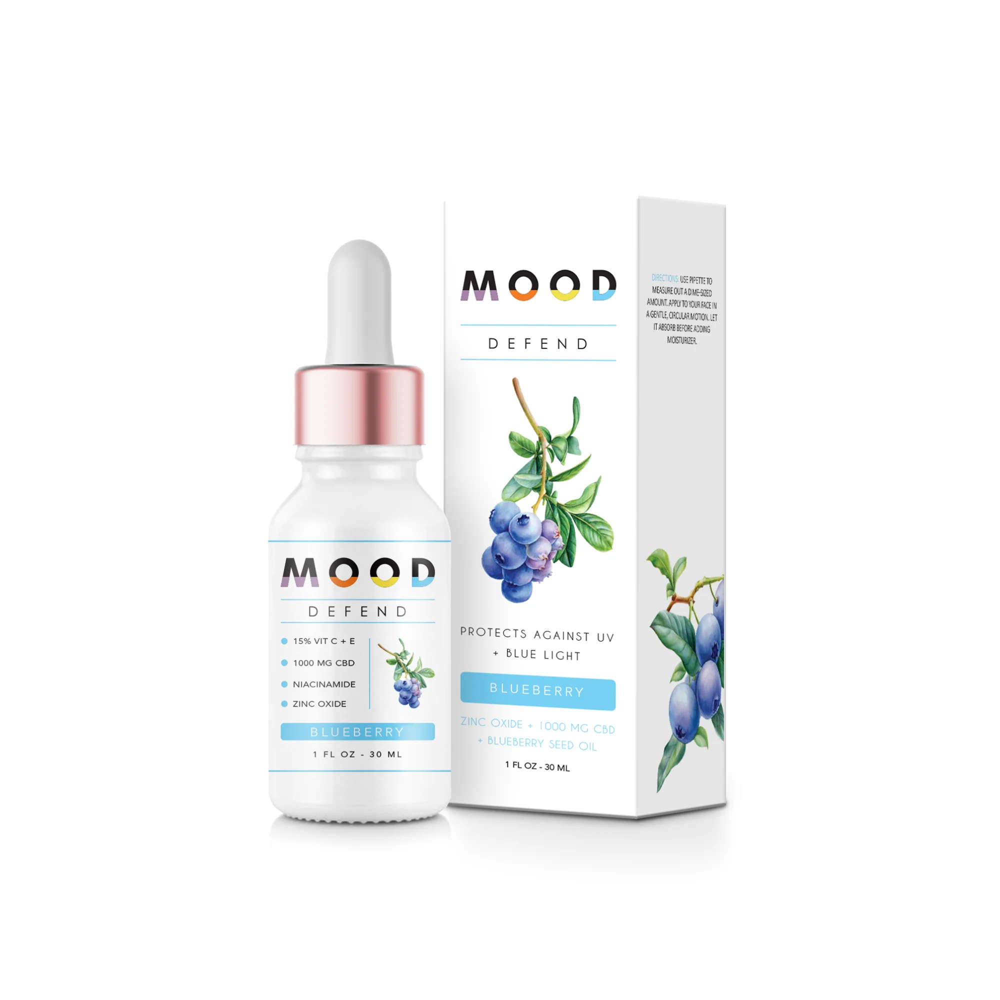 Mood Skin Care DEFEND FACE HAND SERUM
