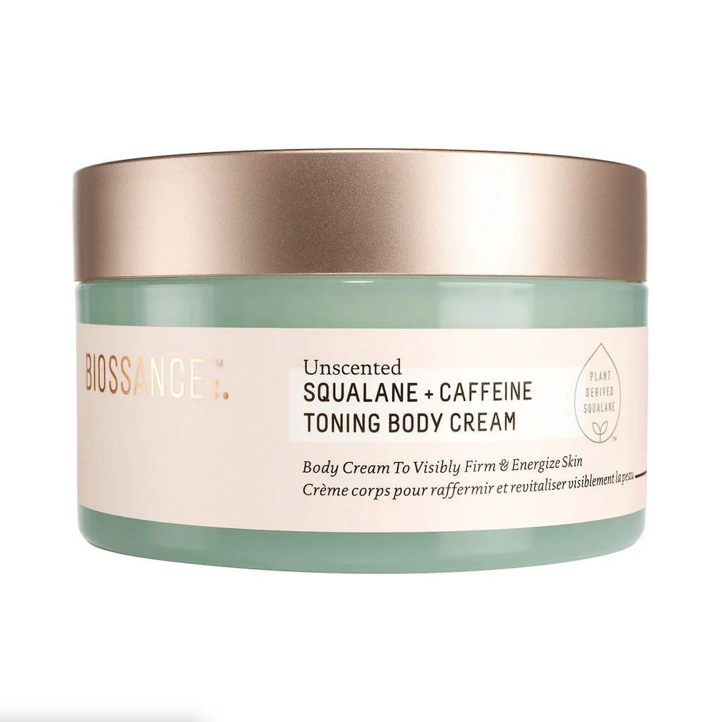 Biossance Squalane Caffeine Toning Body Cream Unscented