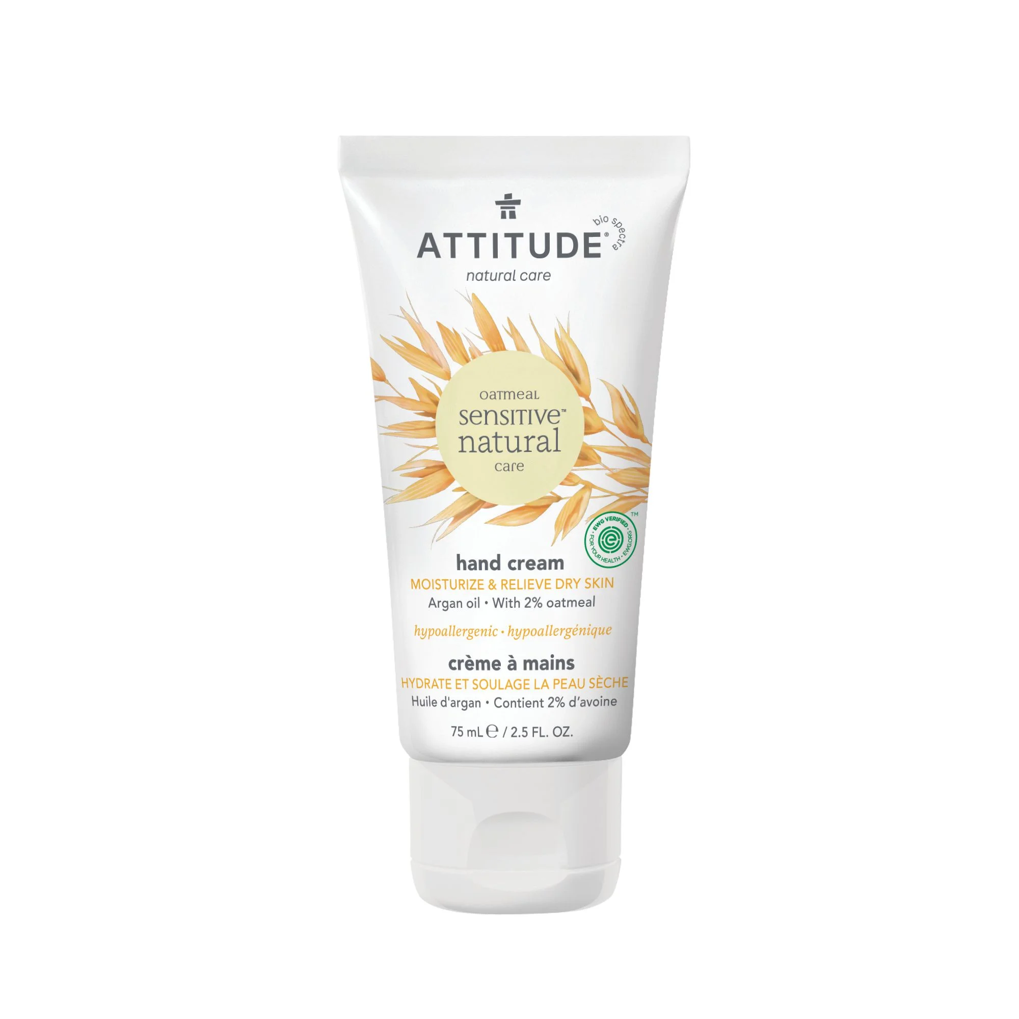 kem dưỡng da tay Attitude Sensitive Skin Hand Cream Argan