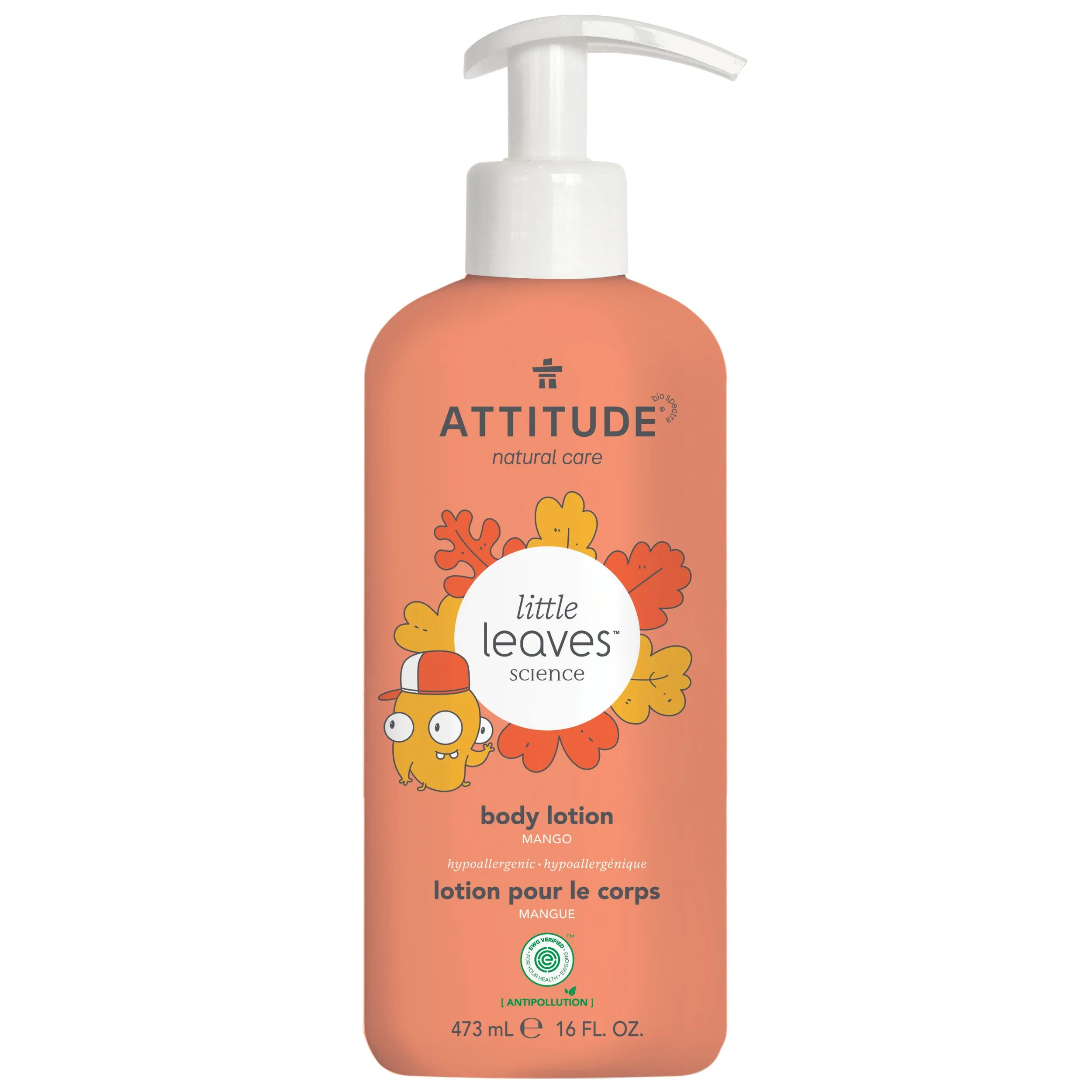 Sữa dưỡng Attitude Little Leaves Body Lotion Mango