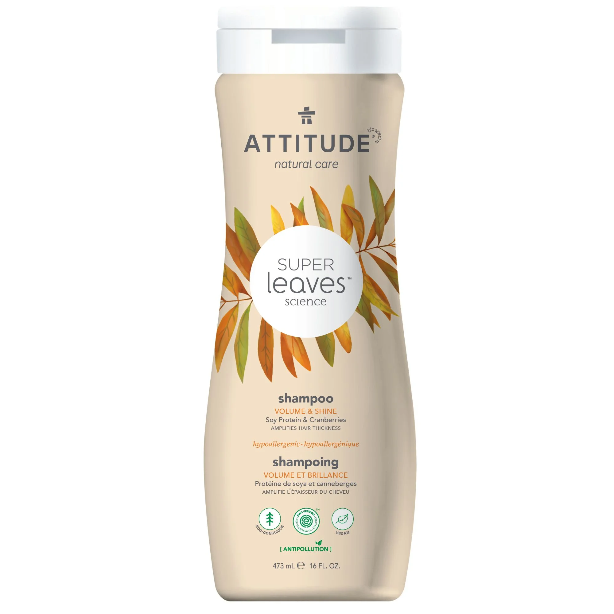 Attitude Super Leaves Shampoo Volume & Shine