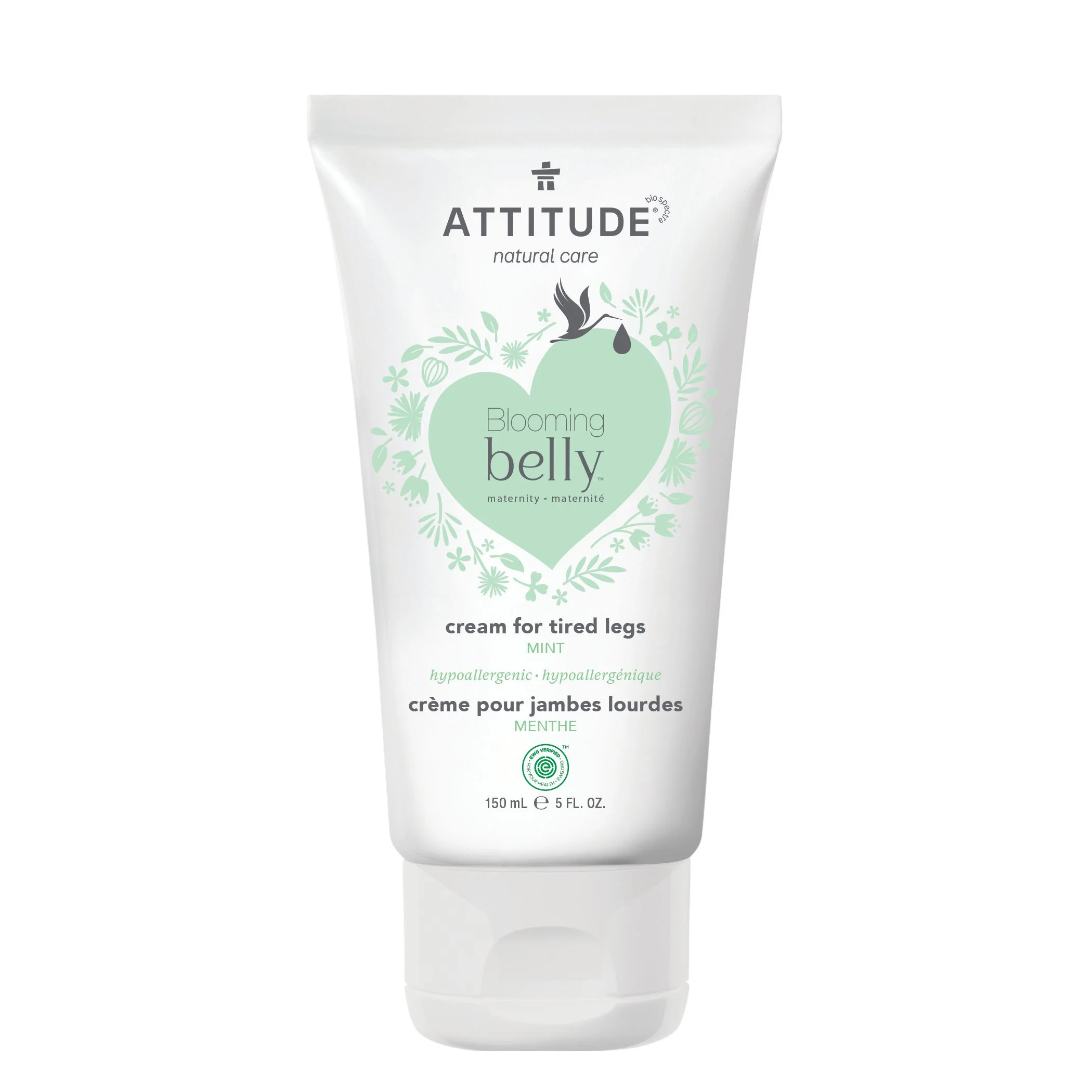 Kem dưỡng Attitude Blooming Belly Cream for Tired Legs