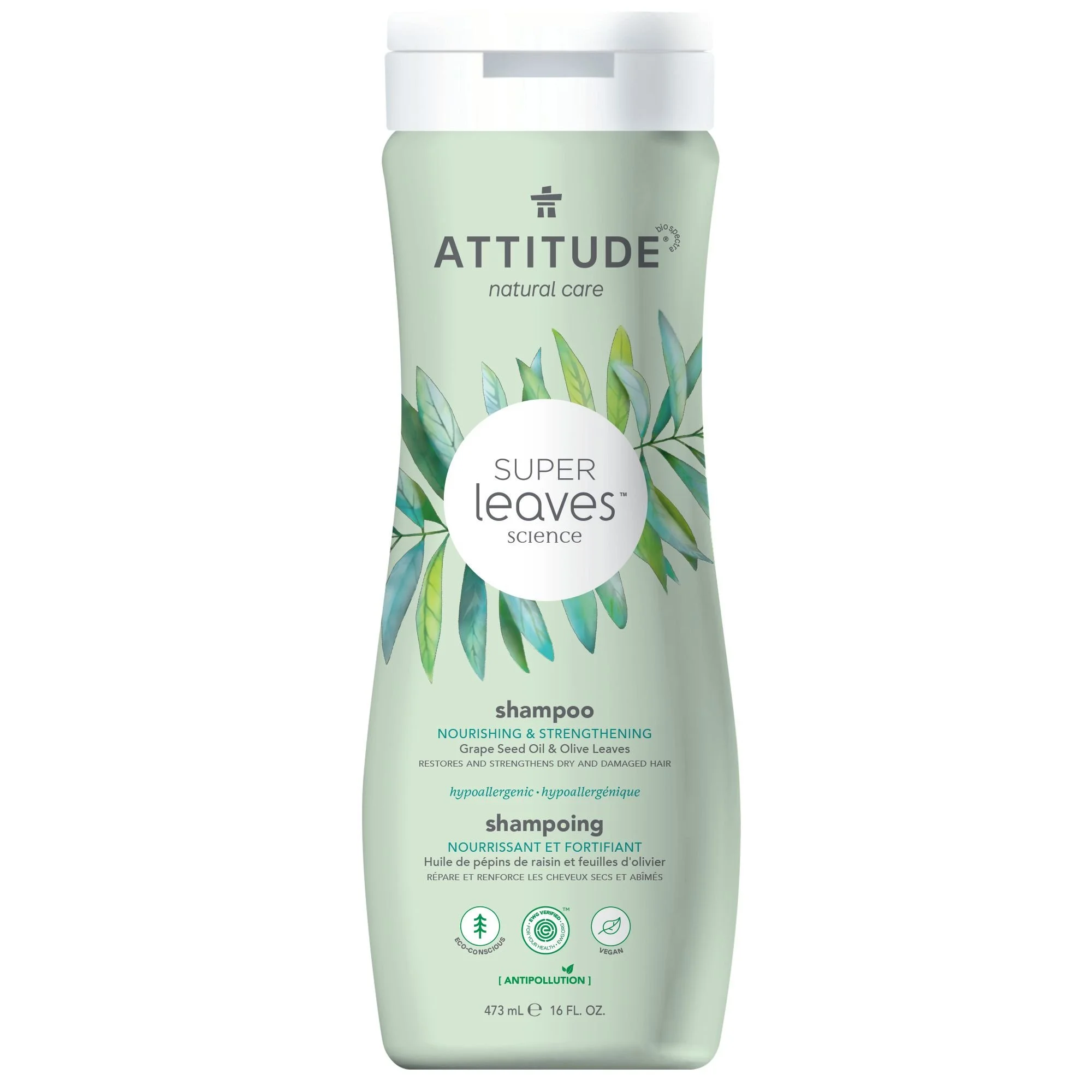 Attitude Super Leaves Shampoo Nourishing & Strengthening