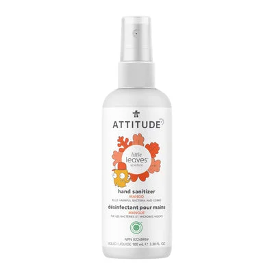 Nước rửa tay xoài Attitude Little Leaves Hand Sanitizer Mango
