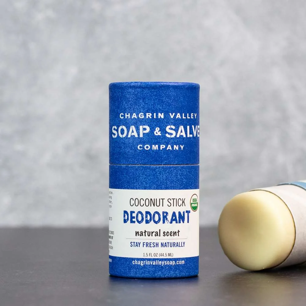 Lăn khử mùi Chagrin Valley Soap & Salve Coconut Deodorant Stick Natural
