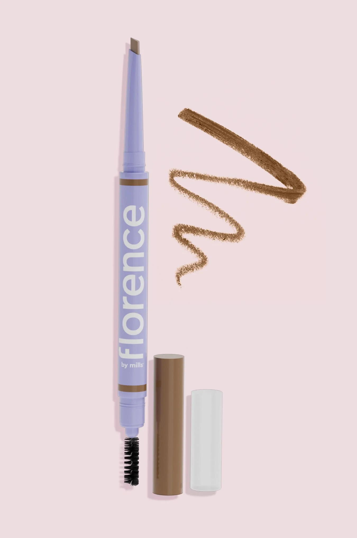 Chì kẻ mày màu Light Brown florence by mills Tint N Tame Eyebrow Pencil