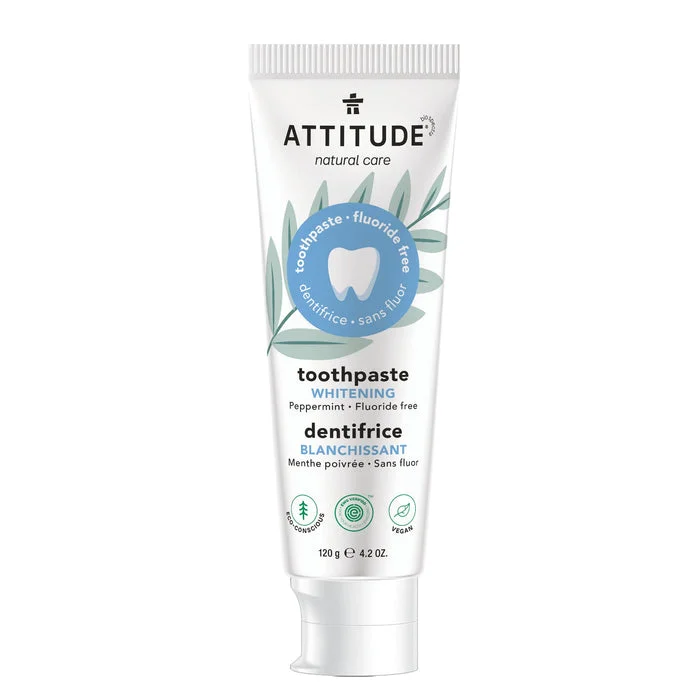 Attitude Toothpaste Fluoride Free Whitening