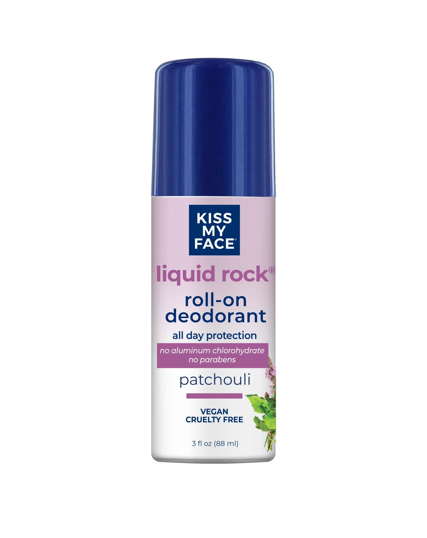 Kiss My Face Liquid Rock Roll On Deodorant Patchouli
