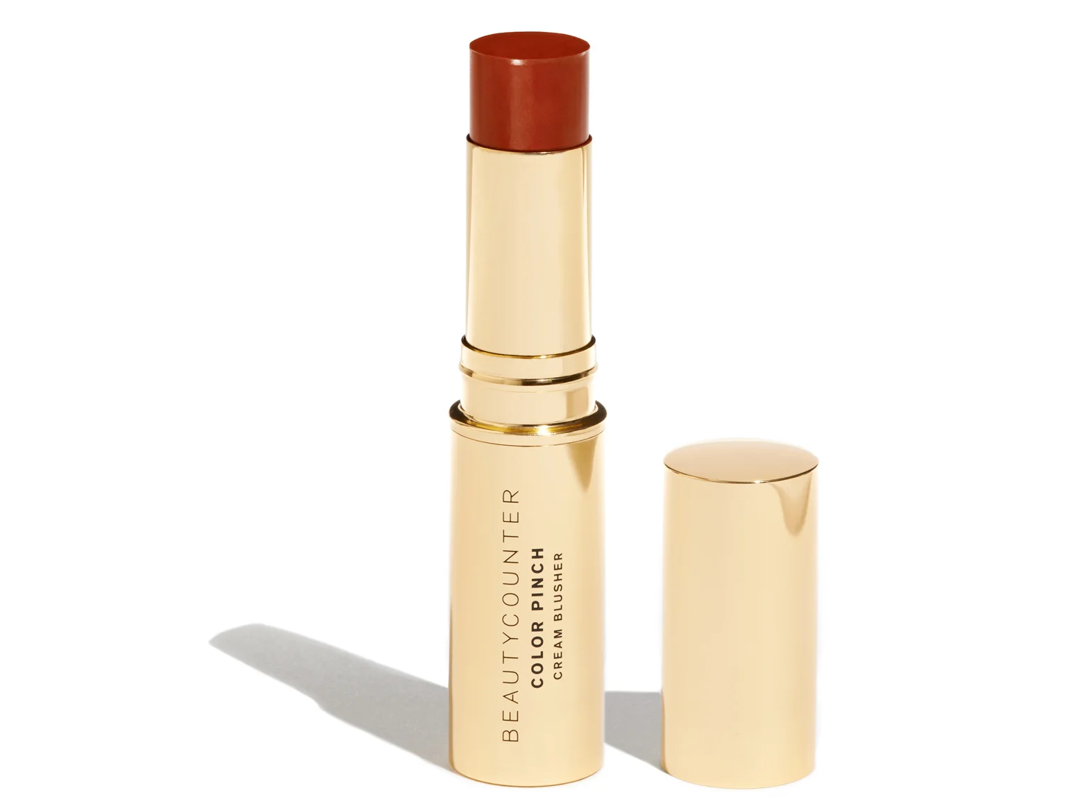Phấn má hồng màu nâu đen Beautycounter Color Pinch Cream Blusher Umber