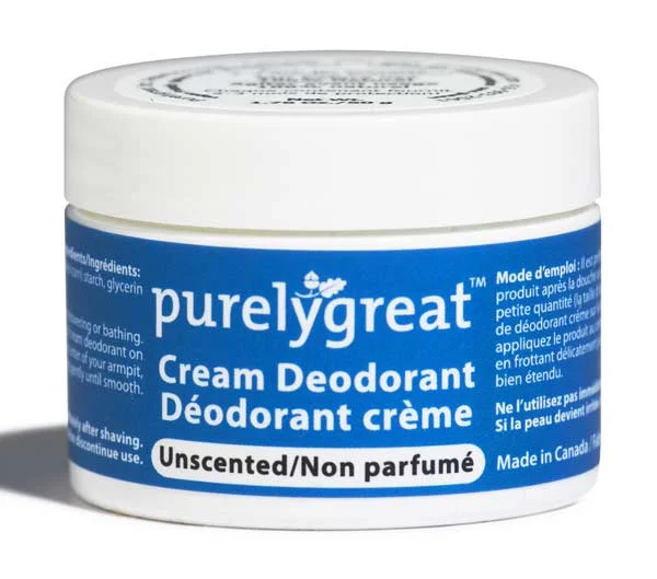 purelygreat Cream Deodorant Unscented
