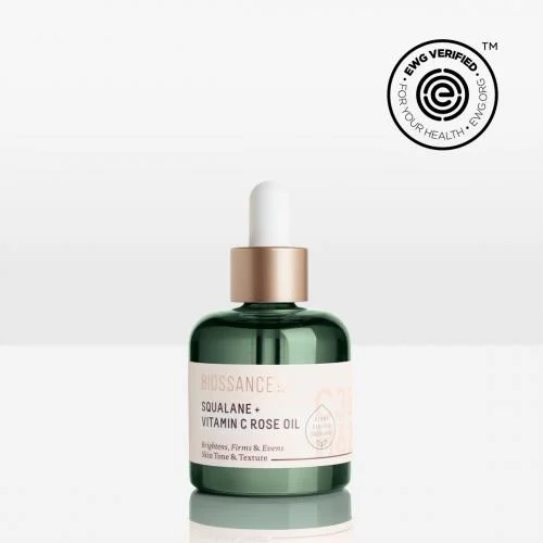 Biossance Squalane Vitamin C Rose Oil