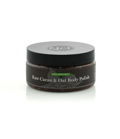 Qet Botanicals Raw Cacao & Oat Body Polish