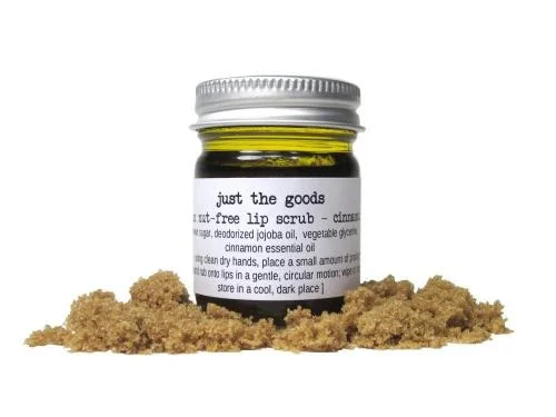 Just the Goods vegan lip scrub sweet orange