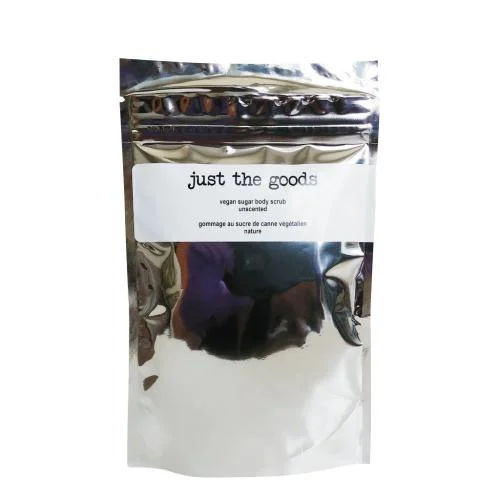 Just the Goods vegan sugar body scrub unscented