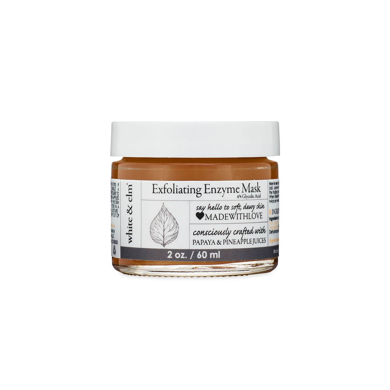 Mặt nạ White & Elm Exfoliating Enzyme Mask