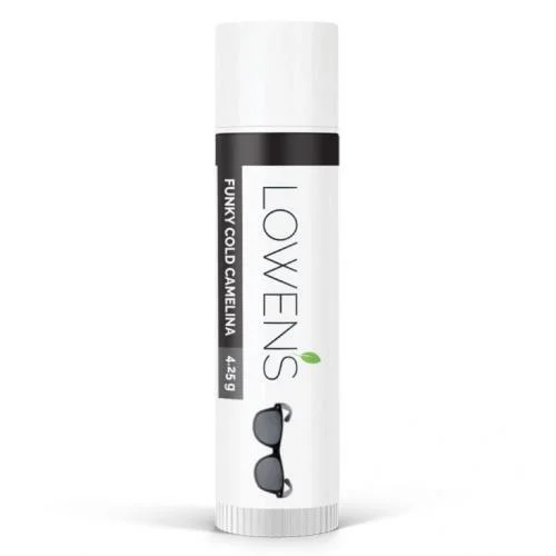 Dưỡng môi Lowen's Natural Skin Care Lip Balm Funky Cold Camelina