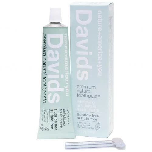 Kem đánh răng bạc hà Davids Natural Toothpaste Davids Premium Natural Toothpaste Peppermint