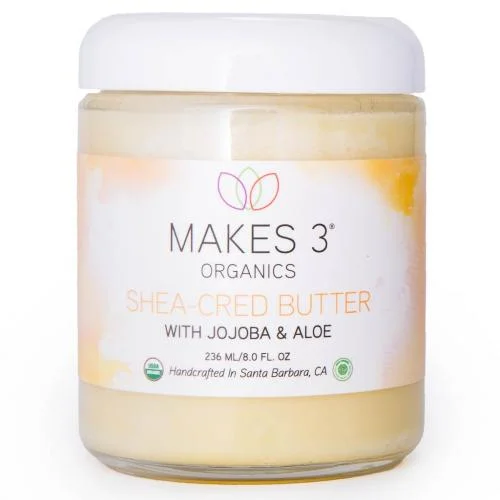 Makes 3 Organics Organic Shea Cred Shea Butter