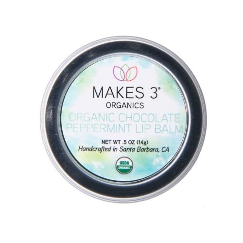 Son dưỡng môi Makes 3 Organics Organic Chocolate Peppermint Lip Balm