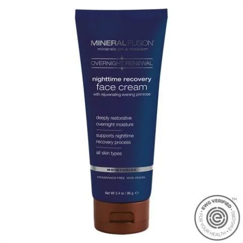 Mineral Fusion Overnight Renewal Nighttime Recovery Face Cream