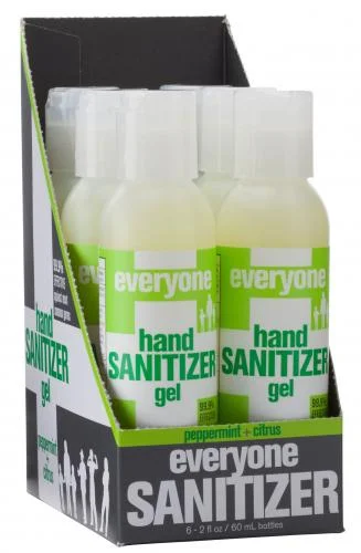 Everyone Hand Sanitizer Gel Peppermint Citrus