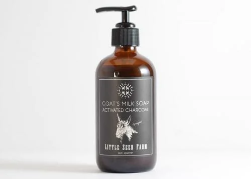 Little Seed Farm Goat's Milk Soap Activated Charcoal