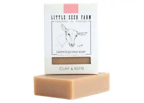 Little Seed Farm Farmstead Milk Soap Clay & Kefir