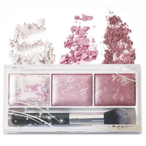 Bộ ba phấn bắt sáng dạng bột Hard Candy Baked Powder Highlighting Trio Make the First Mauve
