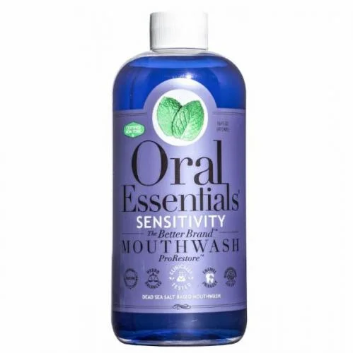 Oral Essentials the Better Brand Sensitivity Mouthwash Dead Sea Salt
