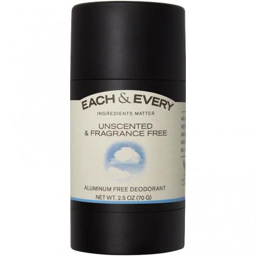 Each & Every Deodorant Unscented & Fragrance Free