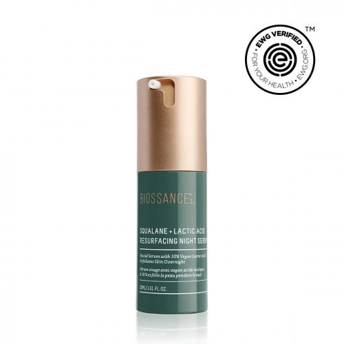 Biossance Squalane Lactic Acid Resurfacing Night Serum