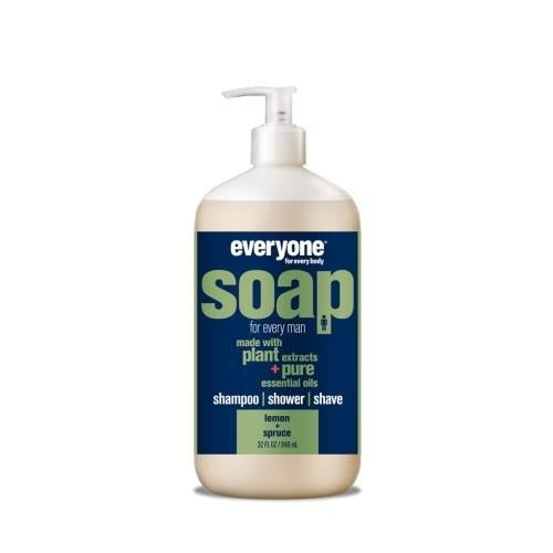 Full ingredients list Everyone Soap For Every Man 3 in 1 Lemon