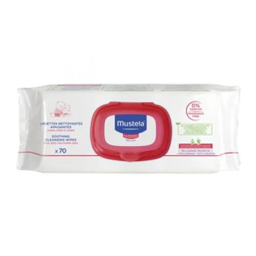 Mustela Soothing Cleansing Wipes Fragrance Free